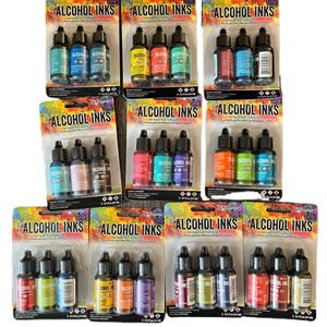 Alcohol Inks- Ranger - Tim Holtz - 3 packs***You Choose.