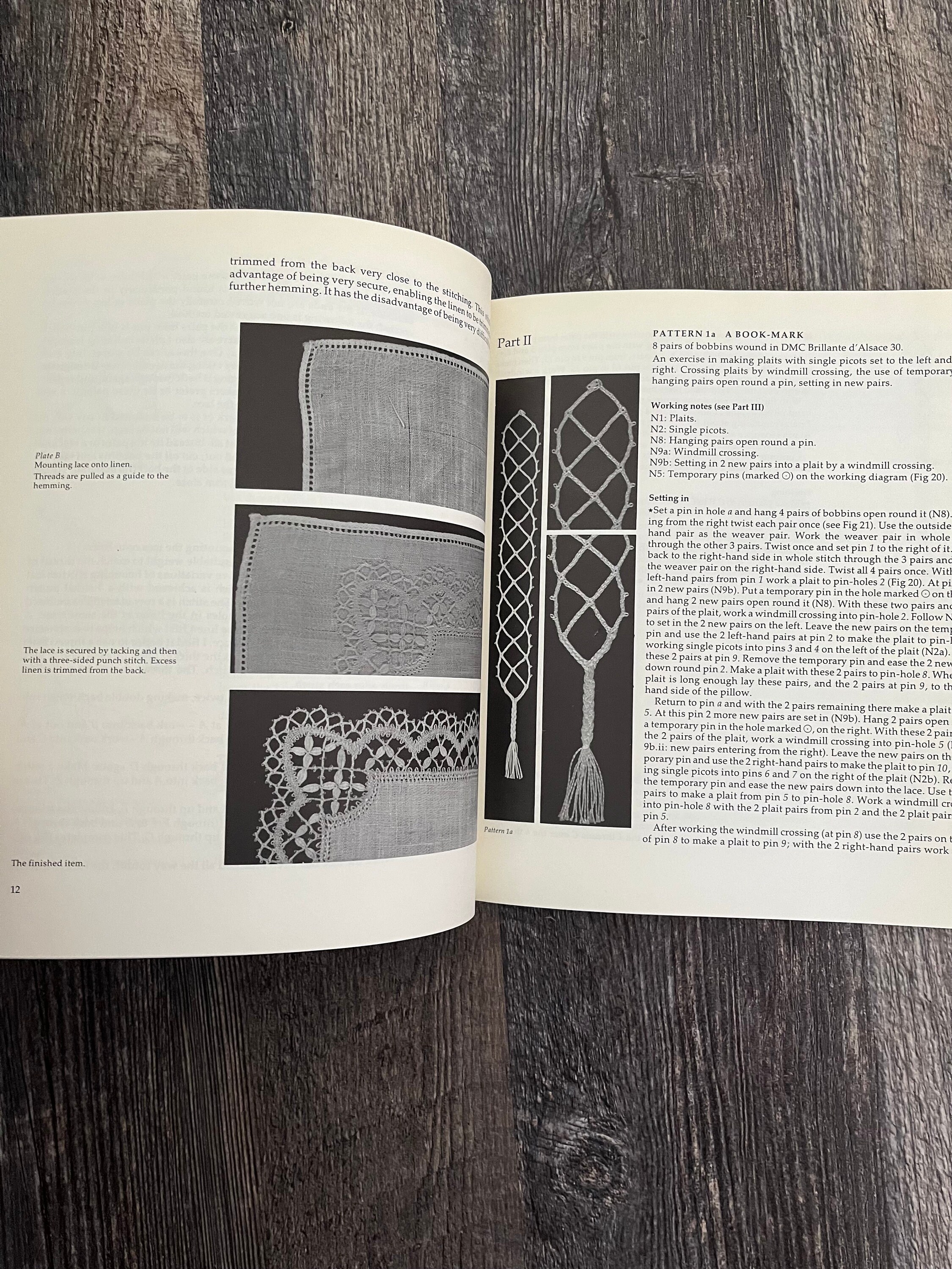 Vintage Threads of Lace From Source to Sink by Pat Earnshaw OR A