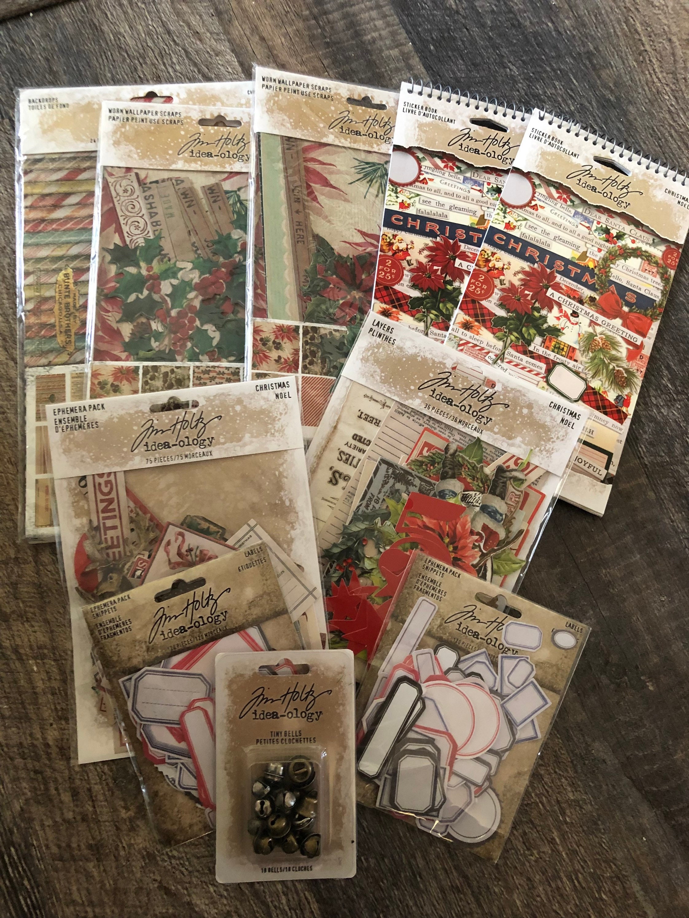FREE SHIP Vintage Decoupaged Tim Holtz Paper Doll Tags sizes Ranging From 2  1/2 X 3 1/2 up to 3 1/4 X 5 1/4 