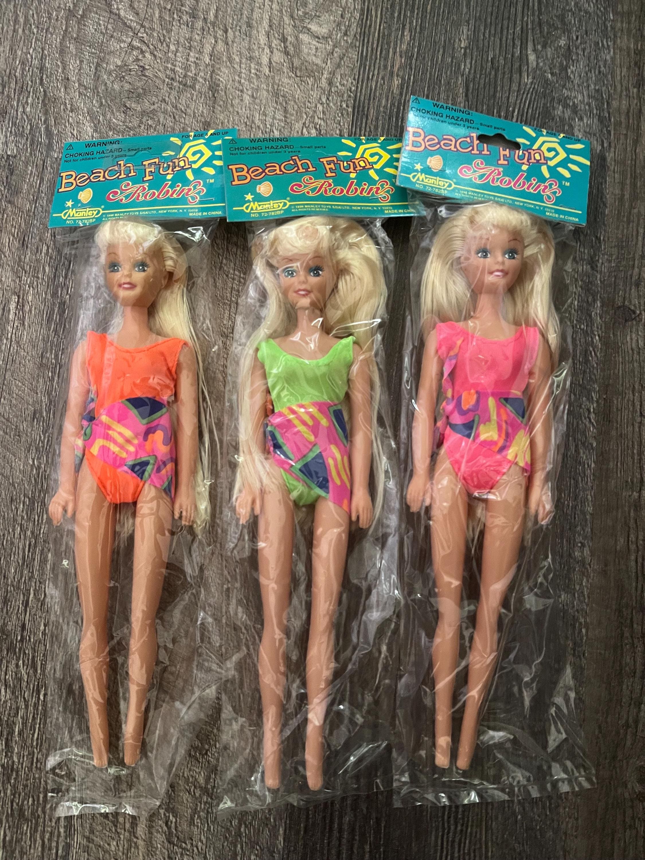 Vintage Manley's Brand Fashion Doll. Beach Fun Robin 11” Like
