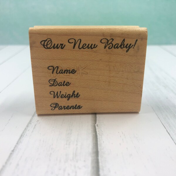 Wood Block Stamp Etsy
