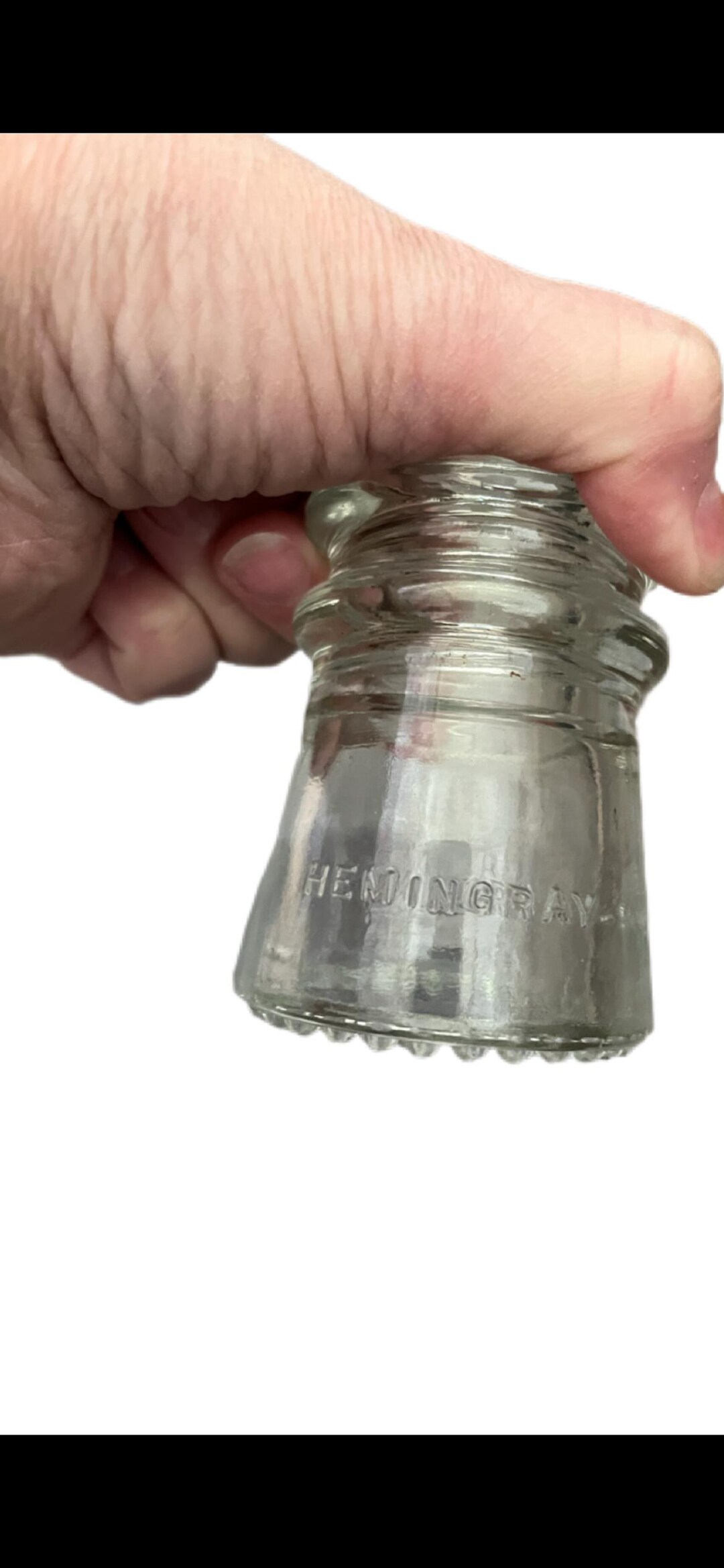 Hemingray 14 Vintage Electric Pole Insulator Clear Hemingray 9 14-52. Good Pre Owned ...
