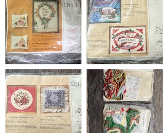 The Creative Circle vintage craft kits. UnOpened. YOU CHOOSE.
