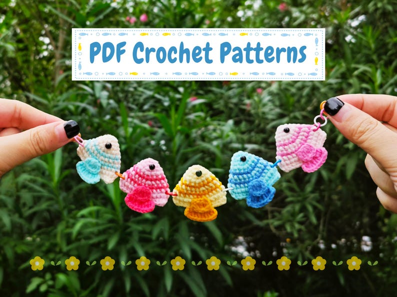 Crochet Animal Pattern - Crochet Fish Pattern - Amigurumi Fish ...