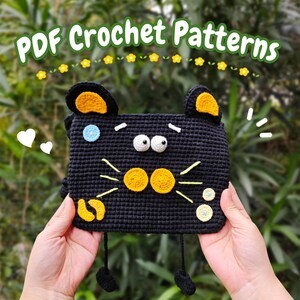 Tasche häkeln - Muster Tier - niedliches Tier häkeln - Muster häkeln - Handtasche häkeln - Amigurumi Tasche Nähanleitung pdf
