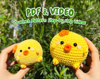 No Sew Amigurumi Crochet Patterns - Crochet Animal Pattern - Easy Crochet Toy Stuffed Animal - Instant Digital Download PDF