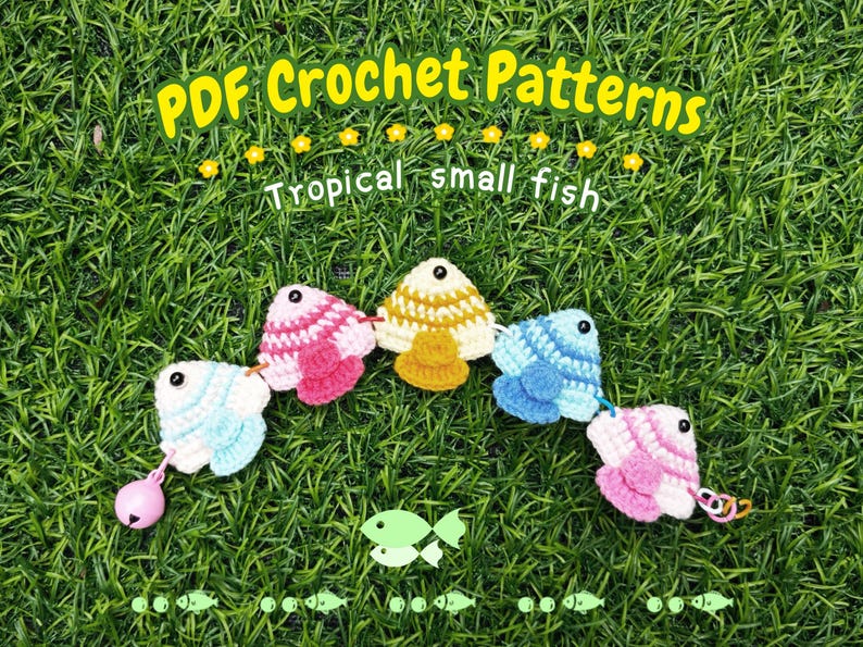 Crochet Animal Pattern - Crochet Fish Pattern - Amigurumi Fish ...