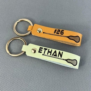 Personalized Lacrosse Team Gifts Custom Lacrosse Keychain Lax Life Lacrosse Mom Christmas Lacrosse Accessory Sport Gift Best Seller Lax Item
