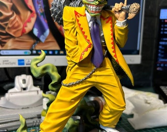 Handgefertigte Die Maske 3D Gedruckt Figur - Airbrush Lackiert