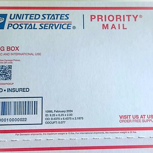 handcraftusa Shipping Upgrade For Priority Mail Delivery Etsy