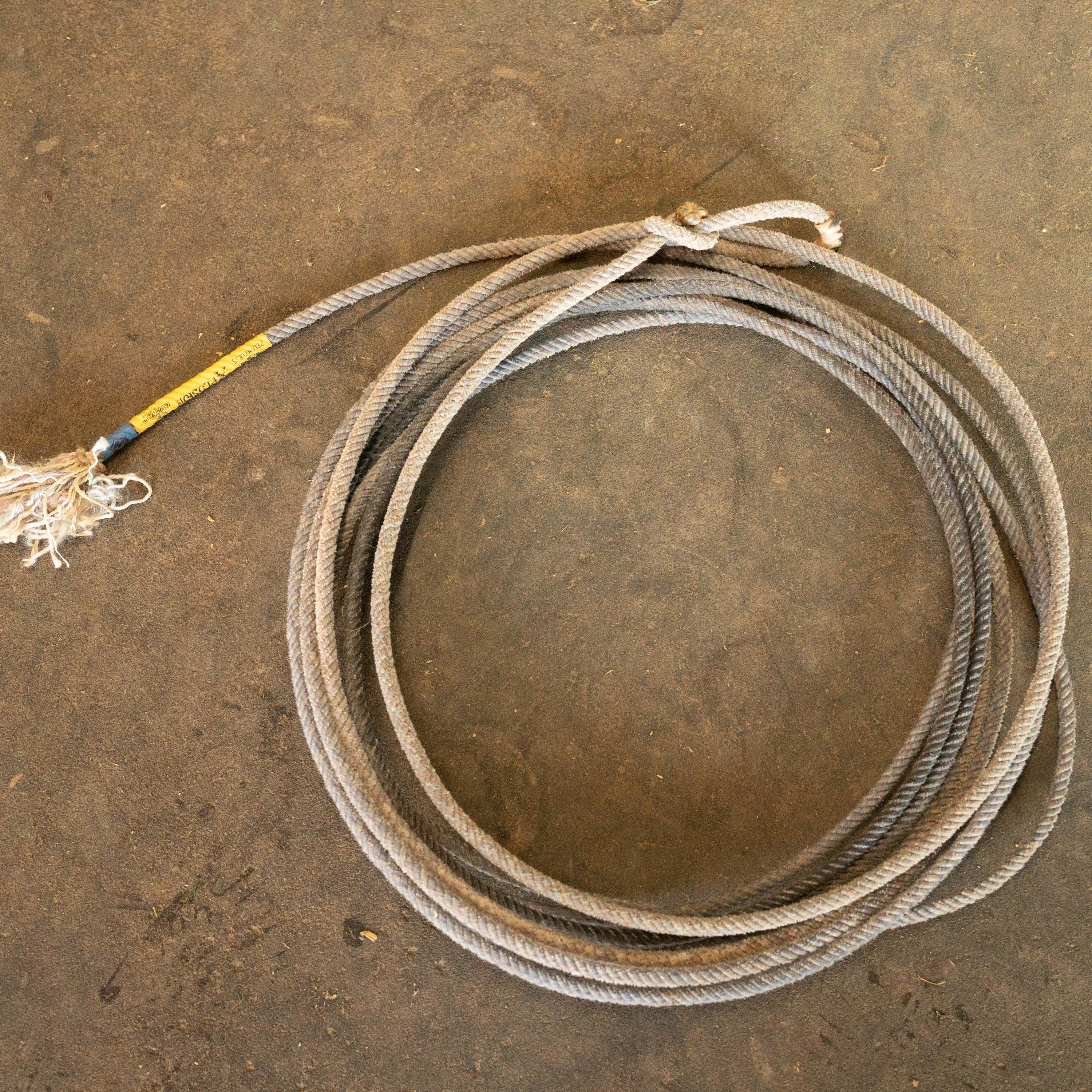 Used Lariat Ropes Dusty Lilac Ranch Rope | Authentic Used Cowboy Lariat | Western, Rodeo ...