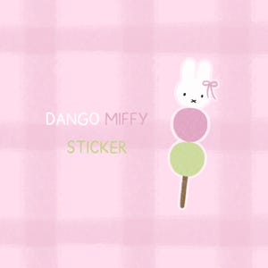 miffy dango sticker