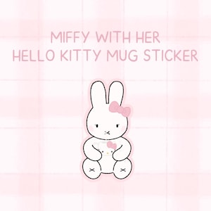 Autocollant Hello Kitty Vinyle Pour Voiture - Taille Au Choix, Extérieur, Fabrication USA, 5 Ans Garantie