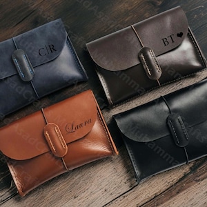 Personalisierte Leder Ladegerät Organizer Tasche, Reise Elektronik Zubehör Tasche, Leder Tech Organizer, Trauzeugen Geschenk, Jubiläumsgeschenk