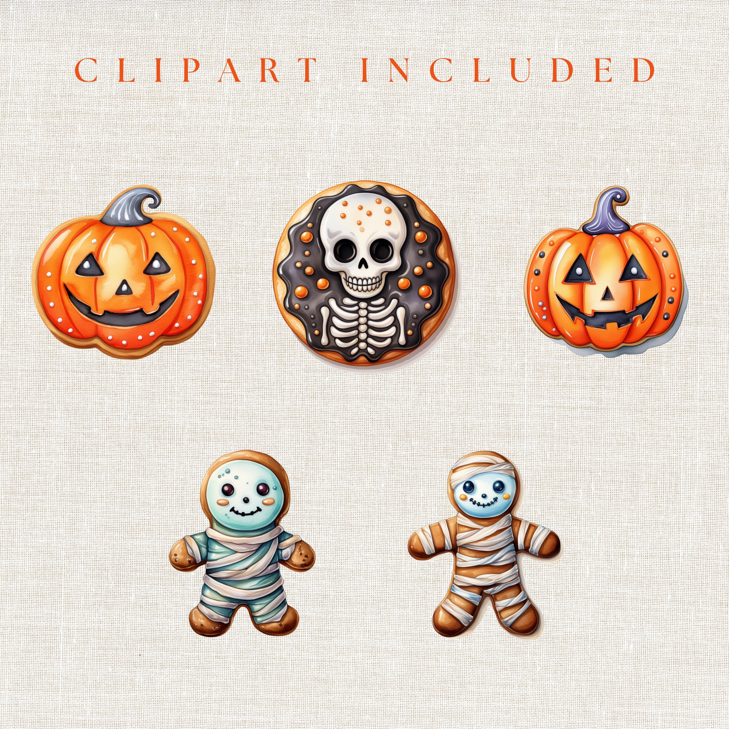 Halloween Sugar Cookies Clipart Sugar Cookies Halloween Clipart ...