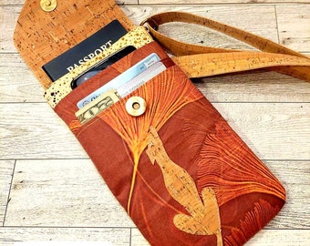 Crossbody Multi-pocket Phone bag for greyhound, Galgo, sighthound lovers