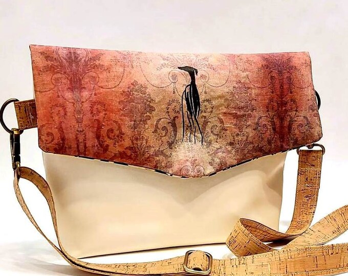 Galgo Sighthound Greyhound Bag Purse Crossbody Shoulder Bag Etsy