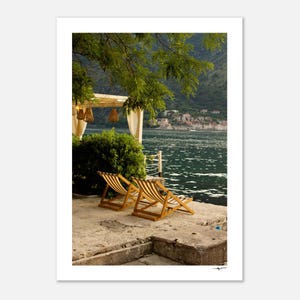 Momentos de tranquilidad junto al agua - Póster de papel mate premium