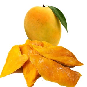 Organic Mango Slices Exotic Natural Mango Snack Vegan Fruit with No Added Sugar and High in Fibre Ready to Eat Dried