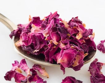 Organic Edible Dried Red Rose Petals Natural Red Flowers Petals