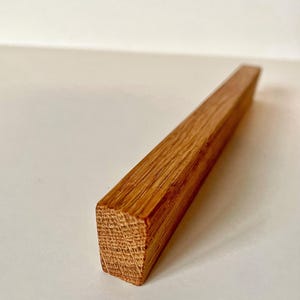 Möbelgriff Eiche Trapezform – schlank, modern & handgefertigt – für Schubladen, Türen und Möbel DIY