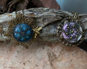Swarovski necklaces, pendant necklaces, unique, handmade, one of a kind