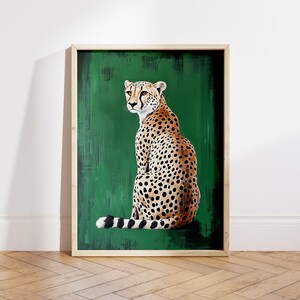 Gepardkonsttryck: Leopardposter, Lägenhetsdekor bild 10