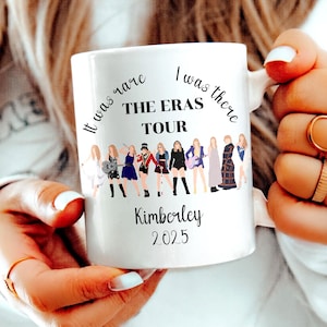 Custom Eras Tour Coffee Mug: Personalized Concert Memory Gift