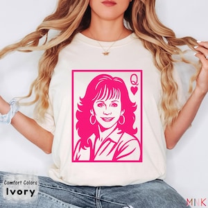 Reba McEntire Queen of Hearts Graphic Tee: Country Music Fan Shirt