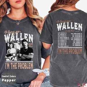 Morgan Wallen 2025 Tour Shirt: I&#39;m The Problem Country Music Tee