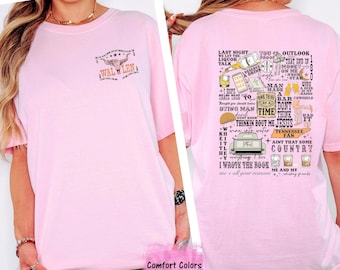 Wallen Bull Skull Tee: Country Music Lyrics, Comfort Colors Shirt