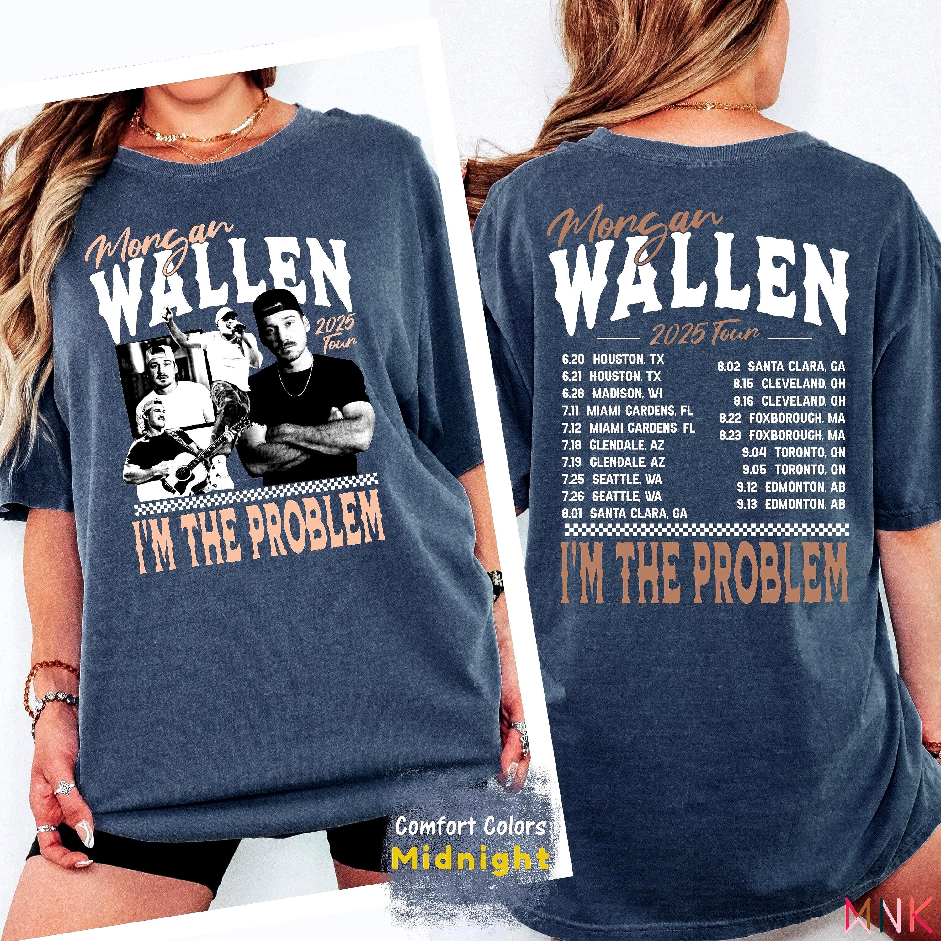 No Problem Country Morgan Wallen 2025 Tour Shirt: I'm the Problem Country Music Tee - Etsy