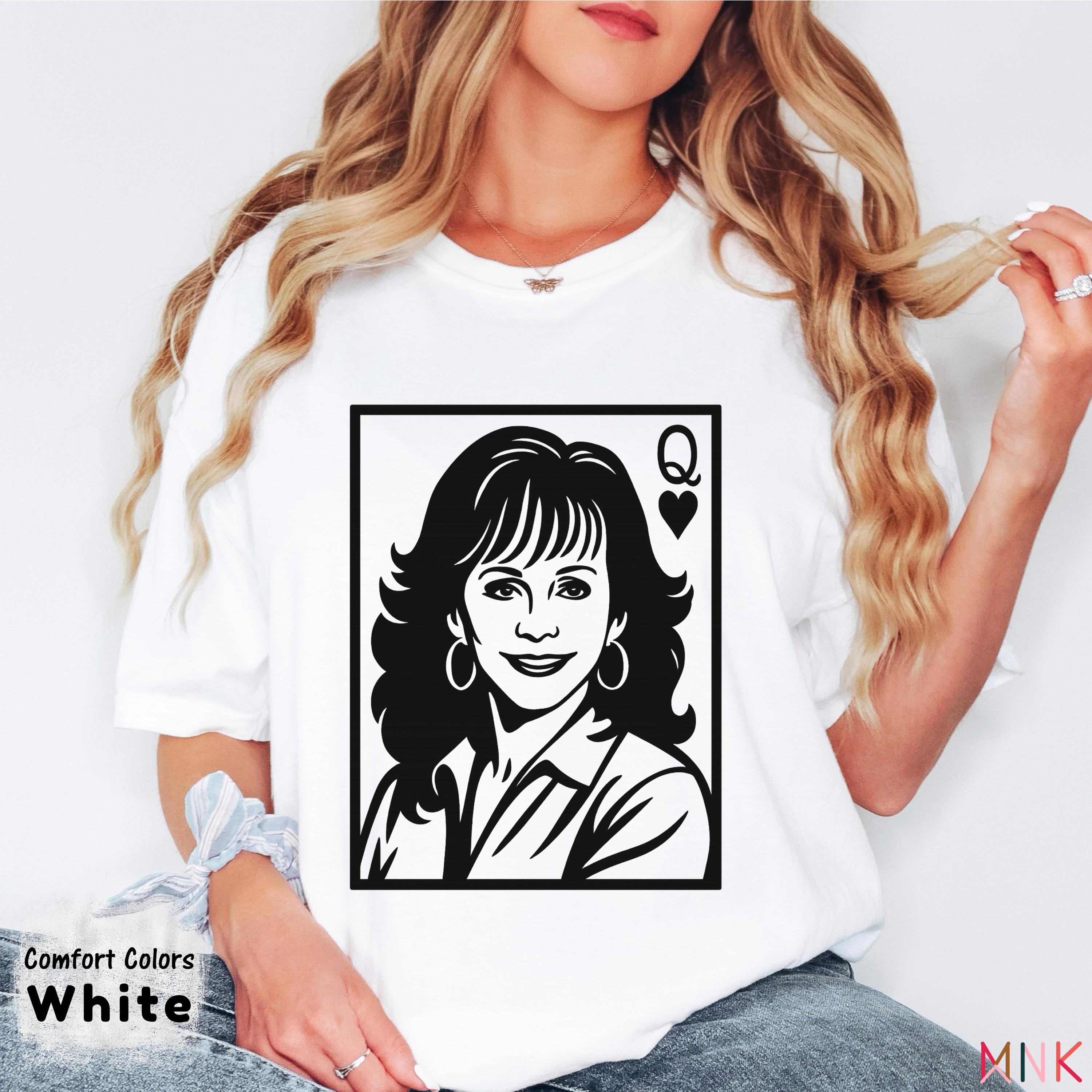 Reba Mcentire Queen of Hearts Graphic Tee: Country Music Fan Shirt - Etsy