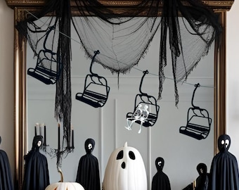 La ghirlanda della seggiovia di Halloween
