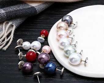 Colorful Pearl Pin, No-Sew Clothing Fastener, Waist Adjuster