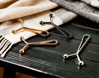 Multi-Function Scarf Clip, Shirt Hem Cinch, Waist Adjuster