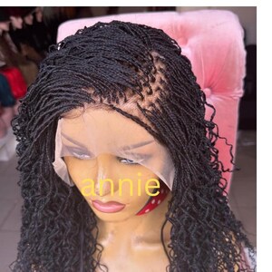 Ready to Ship Bantu Cornrow Braids. Wig for Black Women  display picture 1