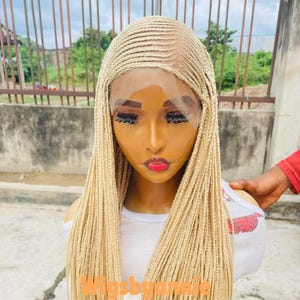 Human hair Full lace braided wig,Full lace bald braids wig,full lace cornrow wig box braided  wig faux locs wig goddess locs wig Senegalese