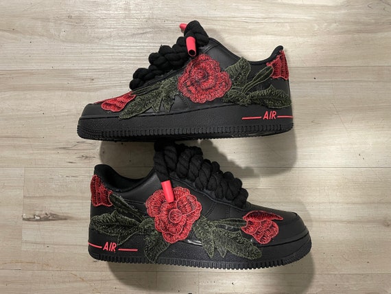 air forces with roses on them