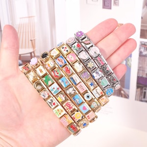Personalized Italian Charm Bracelet: Stainless Steel DIY Gift