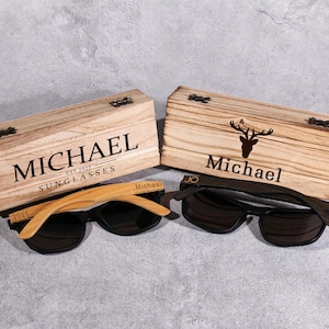 Personalized Wooden Sunglasses,Trendy Best Man Proposal Idea,Bachelor Party Gifts,Custom Engraved Sunglasses,Unique Sunglasses Gift for Him