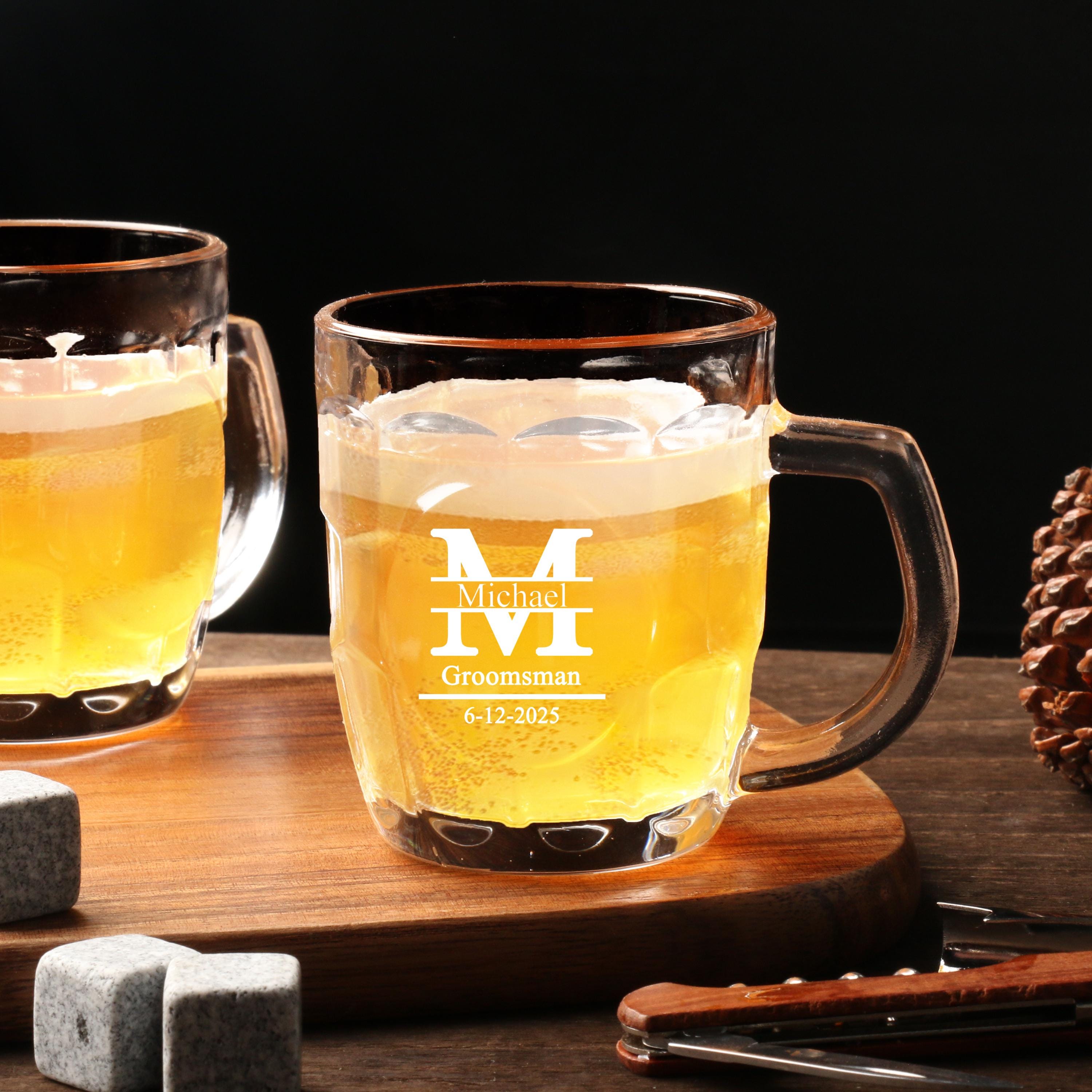 Custom Beer Rug Beer Mugs Engraved,custom Beer Mug With Handle,personalized Engraved ...
