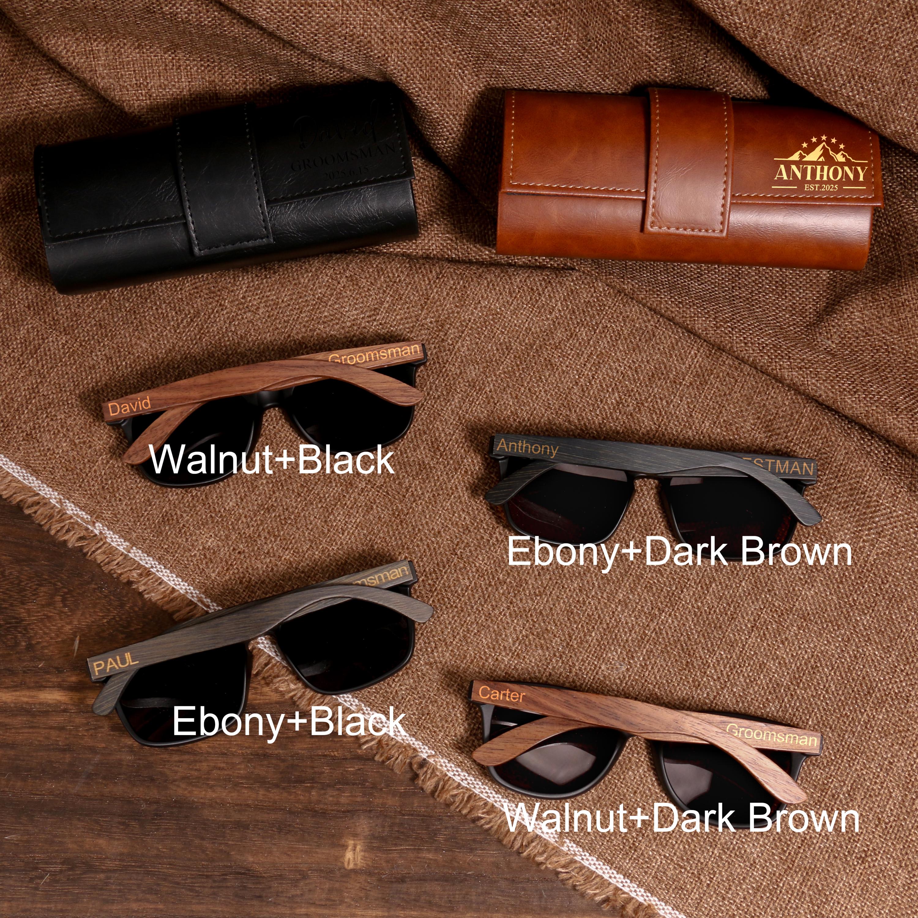 Personalisierte Bambus Sonnenbrille mit individueller Gravur, Groomsmen  Hochzeitsgeschenk - Etsy.de
