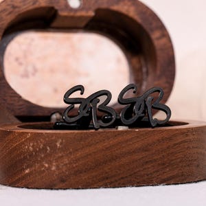 Custom Groomsmen Gifts,Groomsmen Proposal,Personalized Groomsmen Cufflinks,Initial Cuff Links,Name Cufflinks,Wedding Cufflinks,Best Man Gift
