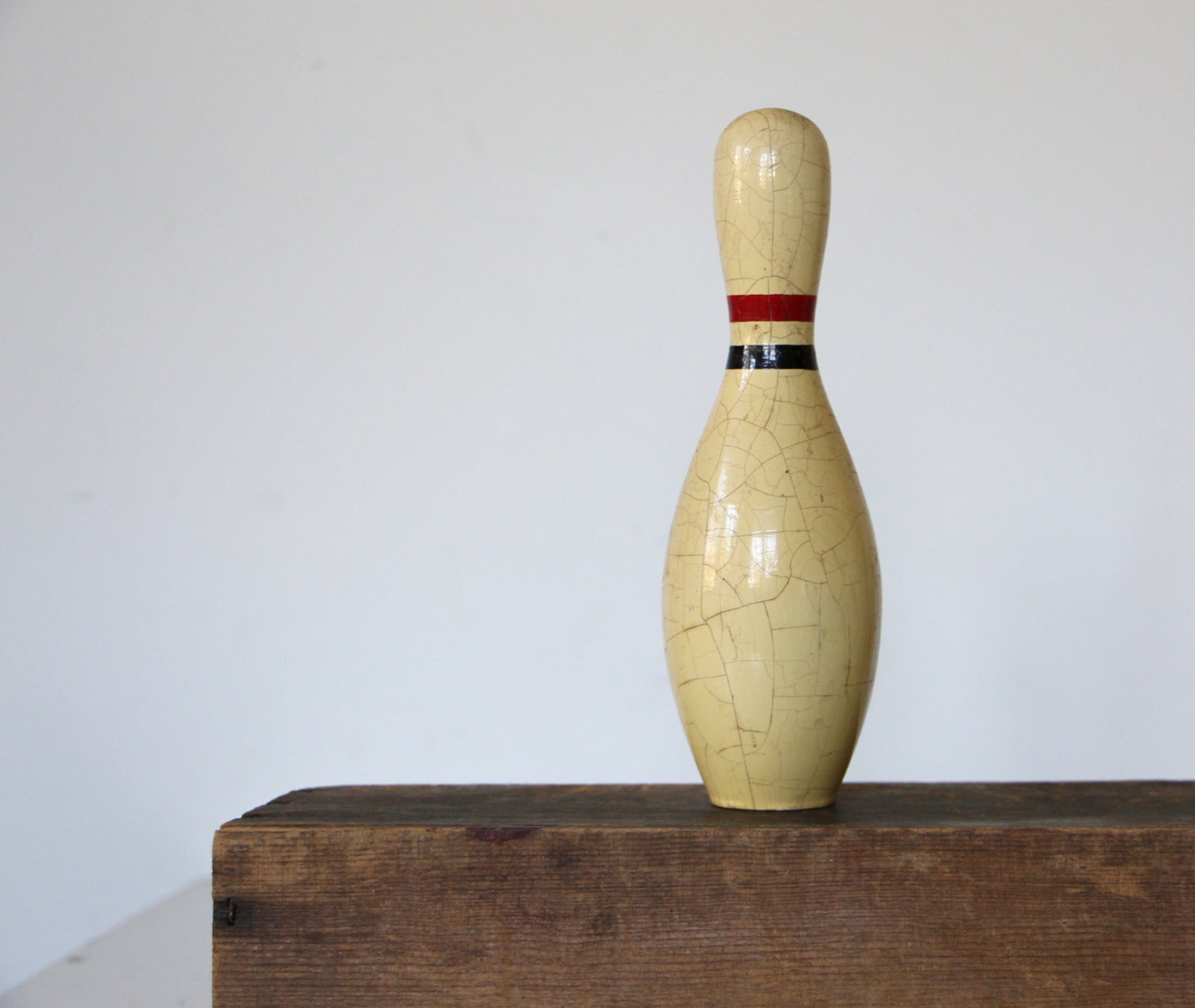 Vintage 1950s bowling pin. Vulcan salesman's sample wooden | Etsy