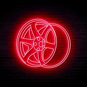 TE37 Wheel Neon/LED sign