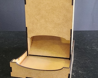 Simple MDF Dice Tower - For Laser Cutting