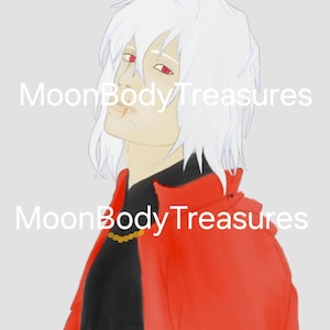 Villain Tomura Shigaraki digital art print, MHA, anime, manga fanart.