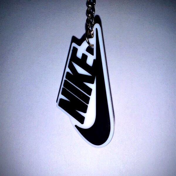nike keychain in shoe