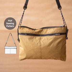 サコッシュバッグのPDF縫製パターン｜初心者向けチュートリアル